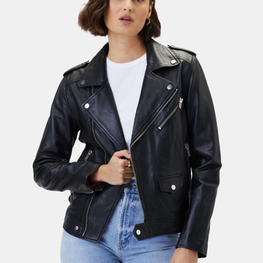 NWT Deadwood River Leather Jacket